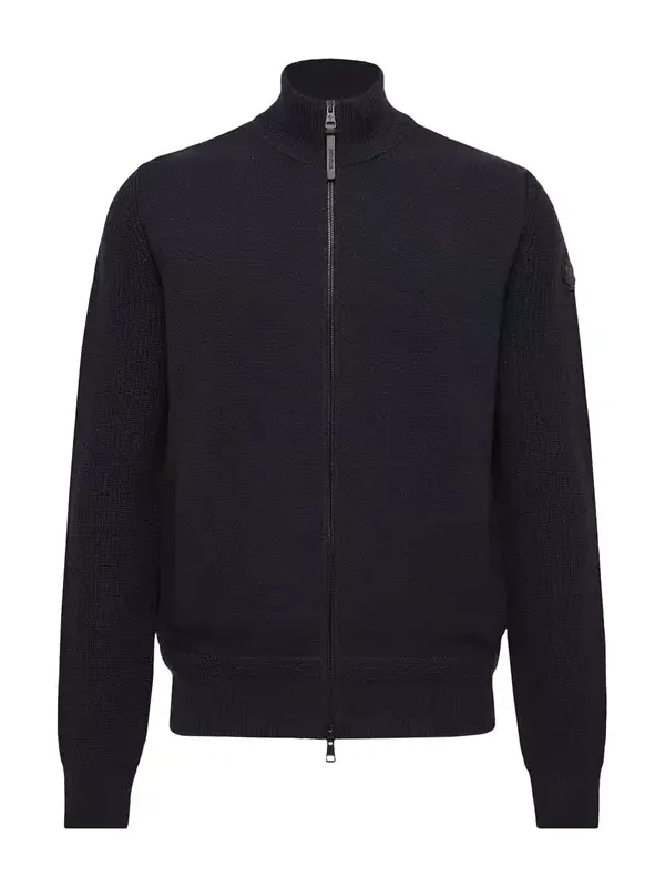 Wool & Cashmere Zip-up Cardigan Wool & Cashmere Zip-up Cardigan
