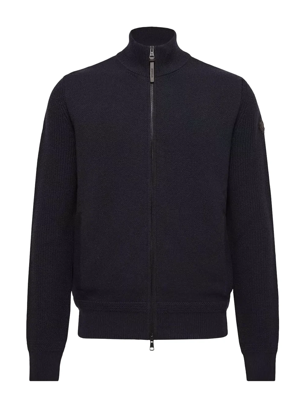 Wool & Cashmere Zip-up Cardigan