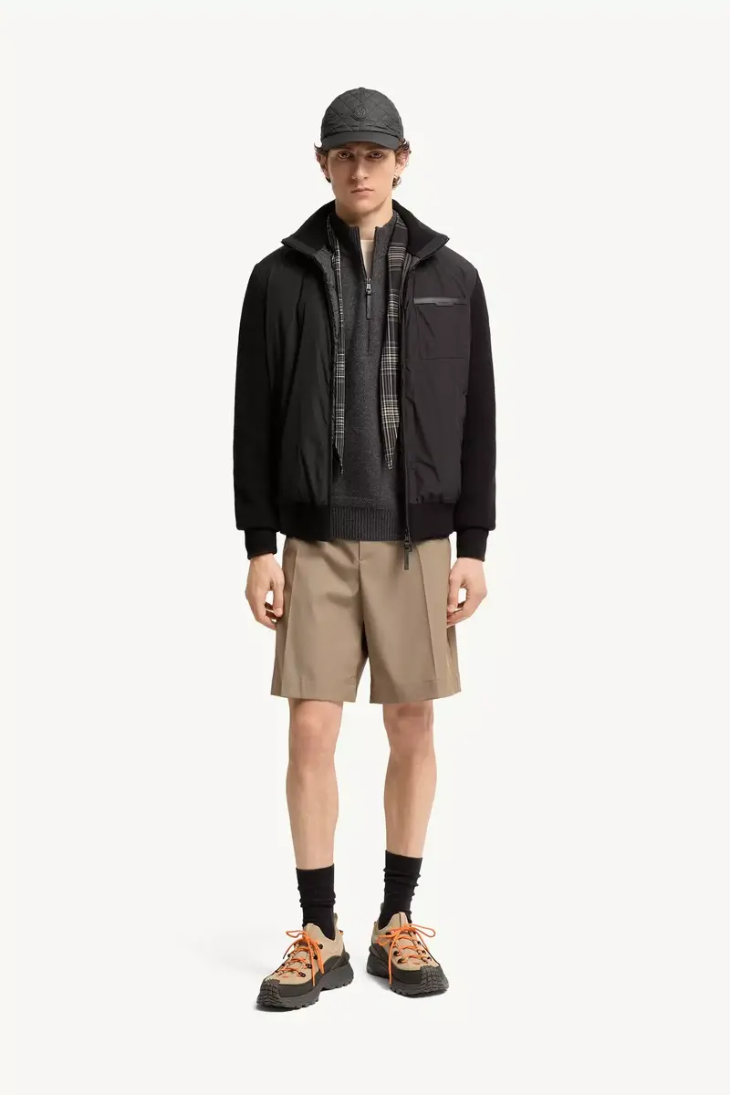 Moncler Wool & Cashmere Padded Zip-up Cardigan | Thumbnail 3 Moncler Wool & Cashmere Padded Zip-up Cardigan | Thumbnail 3