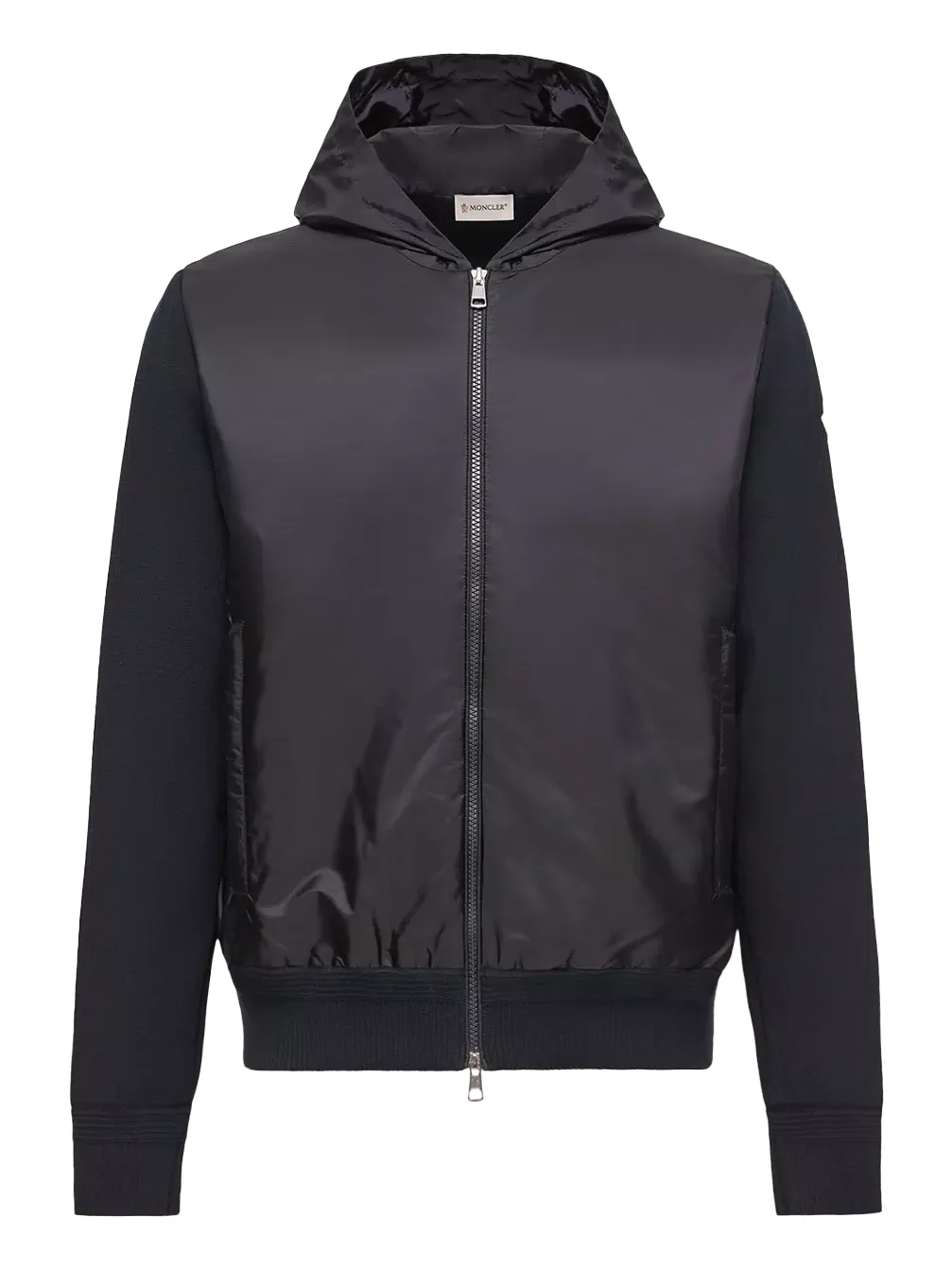Cotton Blend Zip-up Hoodie Cotton Blend Zip-up Hoodie