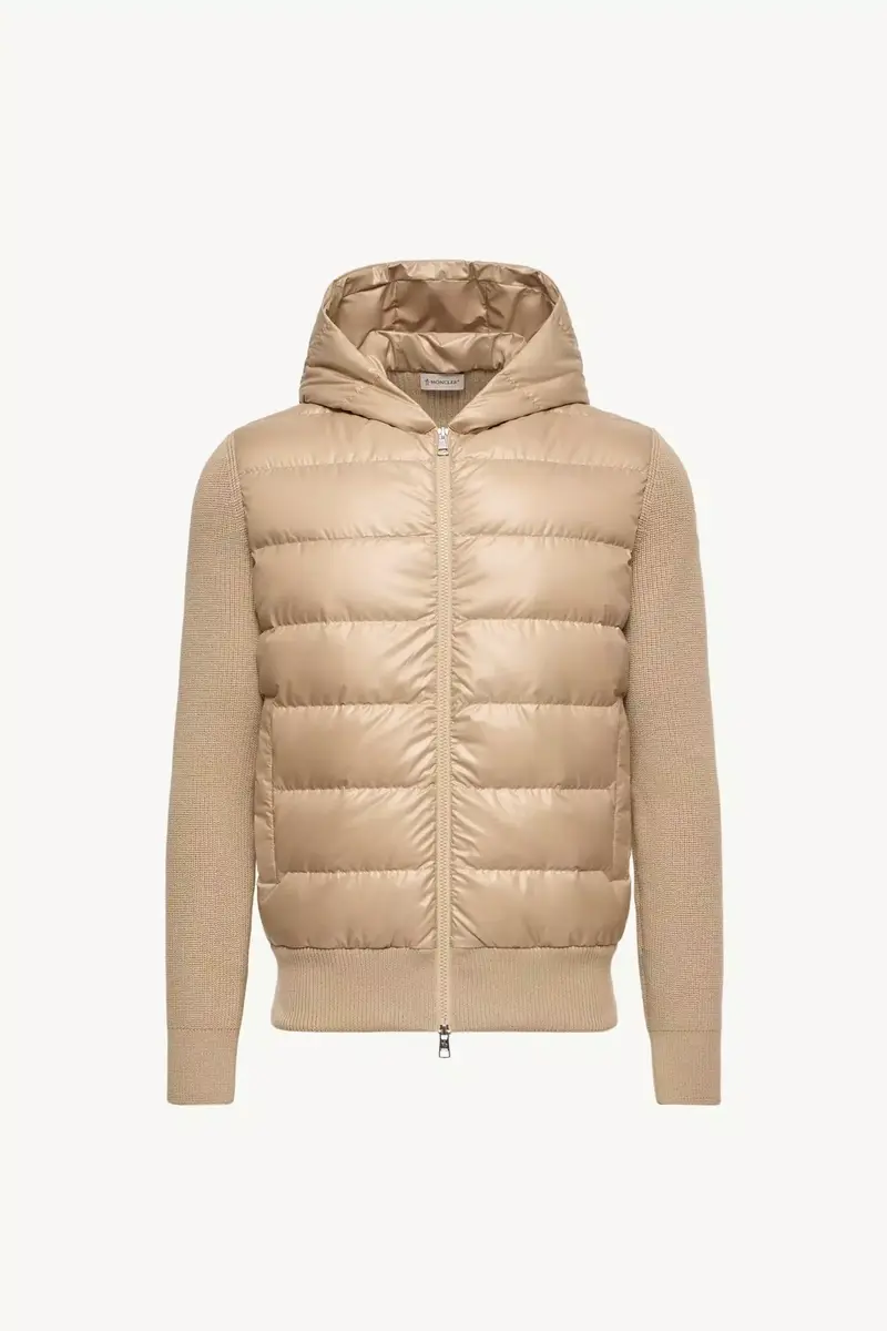 Moncler Padded Wool Zip-up Hoodie | Thumbnail 2