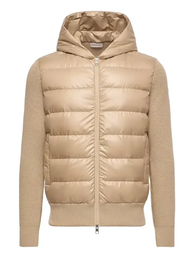 Padded Wool Zip-up Hoodie Padded Wool Zip-up Hoodie