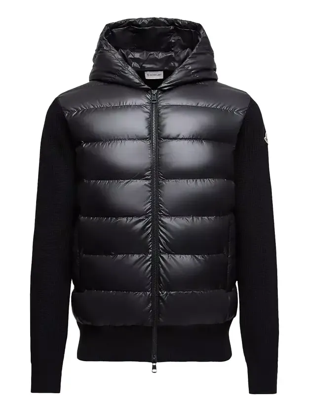 Padded Wool Zip-up Hoodie Padded Wool Zip-up Hoodie