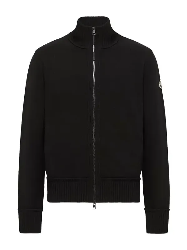 Cashmere & Wool Zip-up Cardigan Cashmere & Wool Zip-up Cardigan