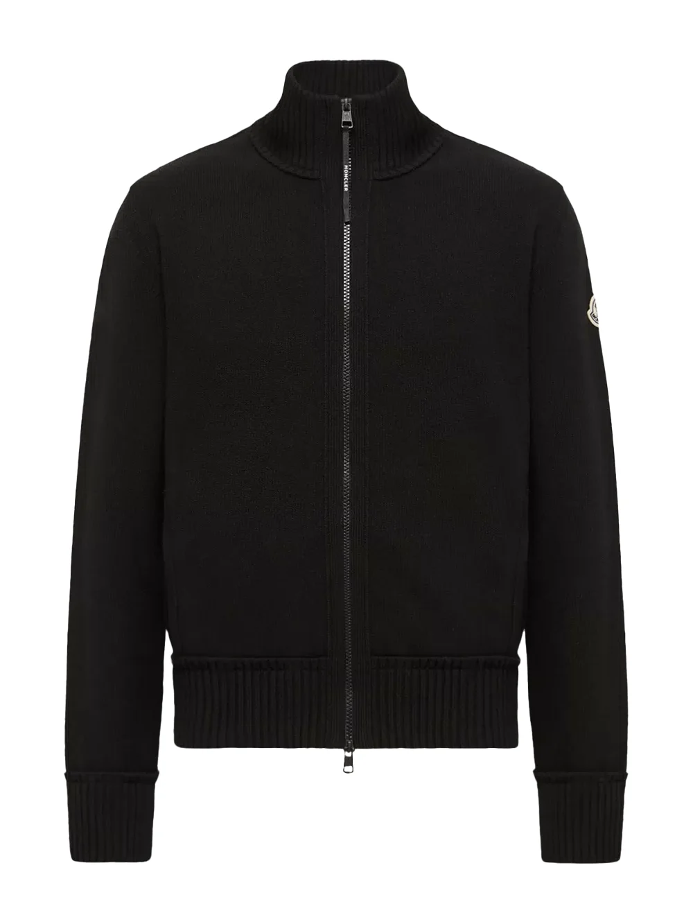 Cashmere & Wool Zip-up Cardigan