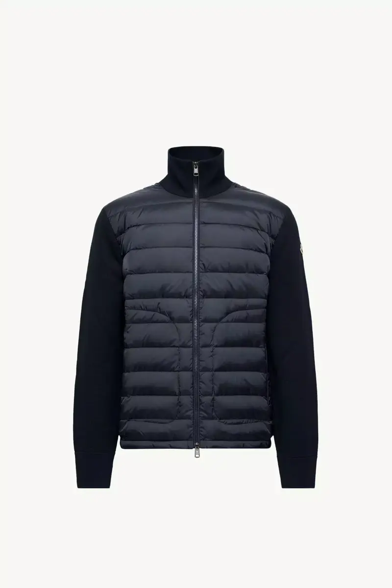 Moncler Padded Zip-up Cardigan | Thumbnail 2 Moncler Padded Zip-up Cardigan | Thumbnail 2