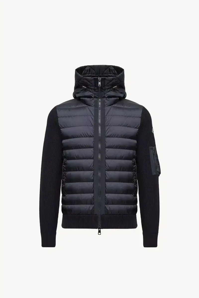 Moncler Padded Zip-up Cardigan | Thumbnail 2 Moncler Padded Zip-up Cardigan | Thumbnail 2