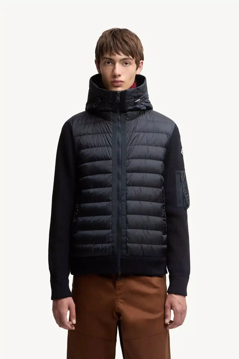 Moncler Padded Zip-up Cardigan | Thumbnail 5 Moncler Padded Zip-up Cardigan | Thumbnail 5