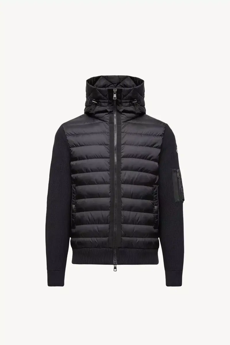Moncler Padded Zip-up Cardigan | Thumbnail 2 Moncler Padded Zip-up Cardigan | Thumbnail 2