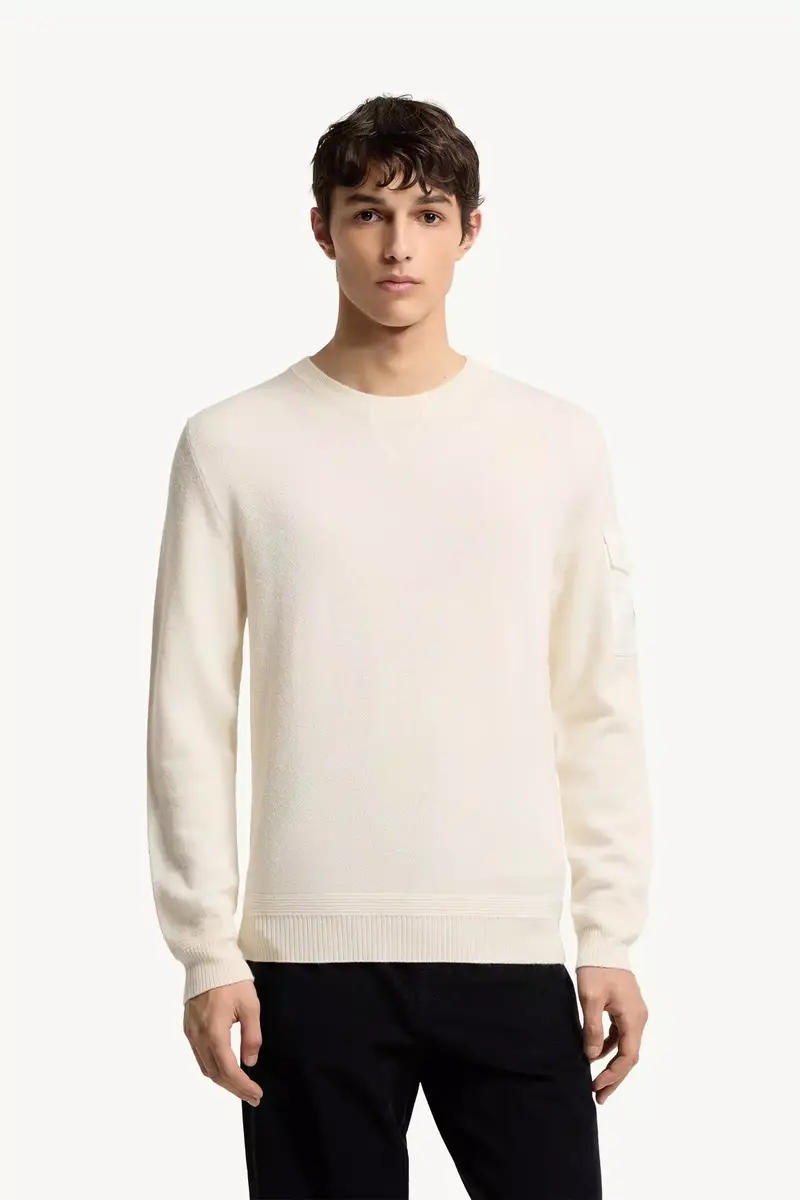 Moncler Wool Sweater | Thumbnail 4 Moncler Wool Sweater | Thumbnail 4