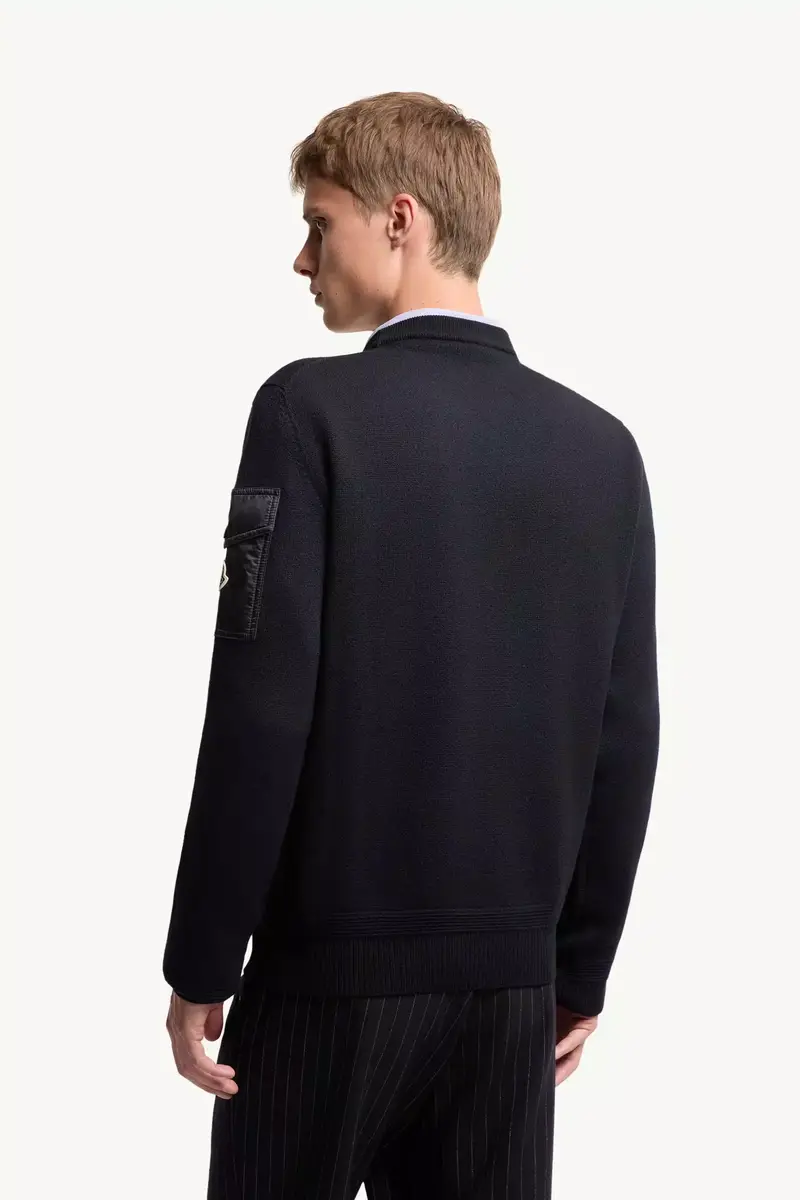Moncler Wool Sweater | Thumbnail 6 Moncler Wool Sweater | Thumbnail 6
