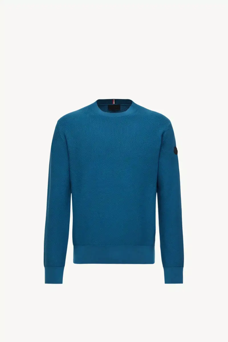 Moncler Cotton Knit Sweater | Thumbnail 2 Moncler Cotton Knit Sweater | Thumbnail 2