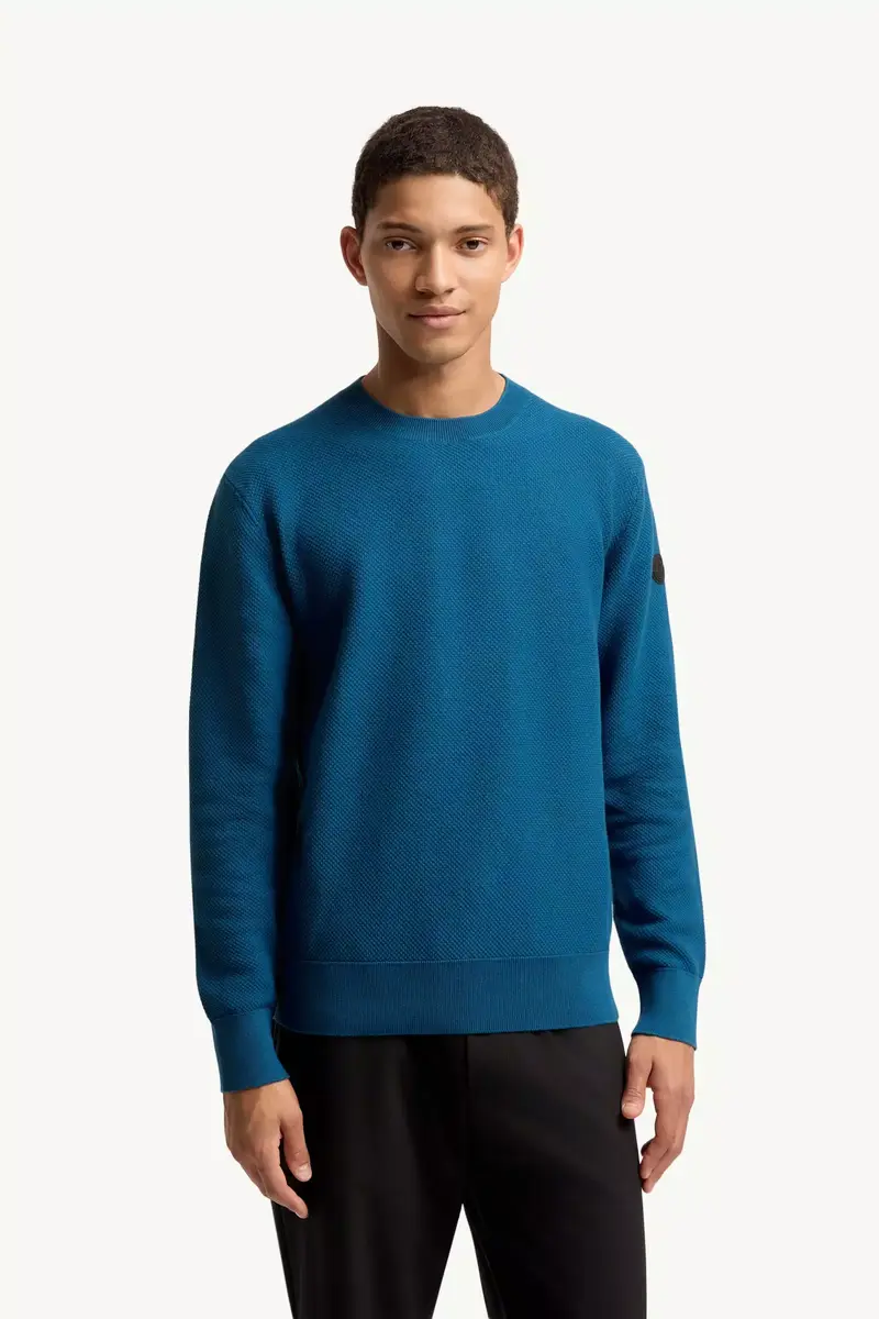 Moncler Cotton Knit Sweater | Thumbnail 5 Moncler Cotton Knit Sweater | Thumbnail 5