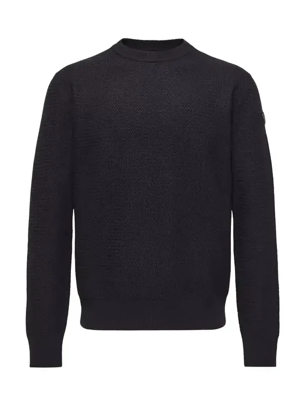 Textured Cashmere & Wool Sweater