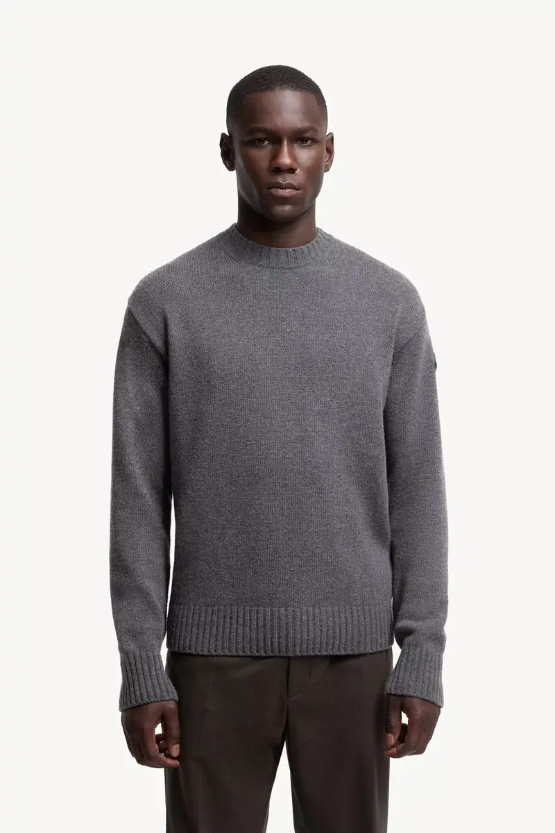 Moncler Wool & Cashmere Blend Sweater | Thumbnail 5 Moncler Wool & Cashmere Blend Sweater | Thumbnail 5