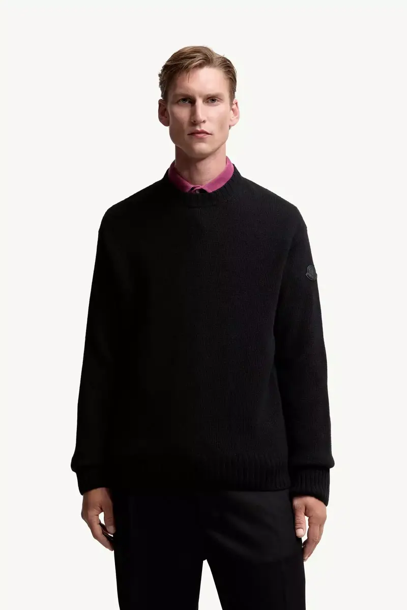 Moncler Wool & Cashmere Blend Sweater | Thumbnail 5 Moncler Wool & Cashmere Blend Sweater | Thumbnail 5