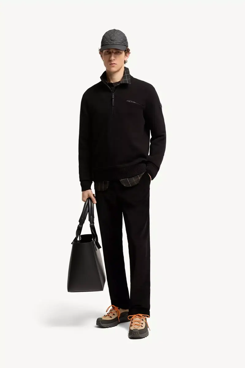 Moncler Wool & Cashmere Blend Turtleneck Sweater | Thumbnail 3 Moncler Wool & Cashmere Blend Turtleneck Sweater | Thumbnail 3