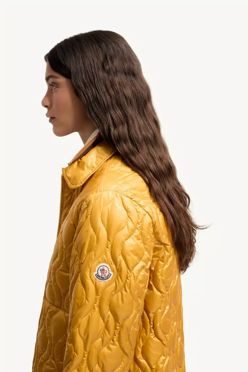 Moncler Balette Geometric Quilted Short Down Jacket | Thumbnail 4 Moncler Balette Geometric Quilted Short Down Jacket | Thumbnail 4