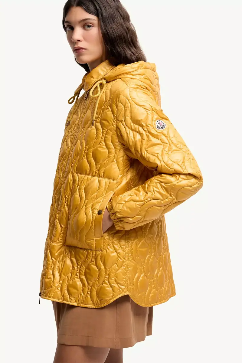 Moncler Balette Geometric Quilted Short Down Jacket | Thumbnail 7 Moncler Balette Geometric Quilted Short Down Jacket | Thumbnail 7