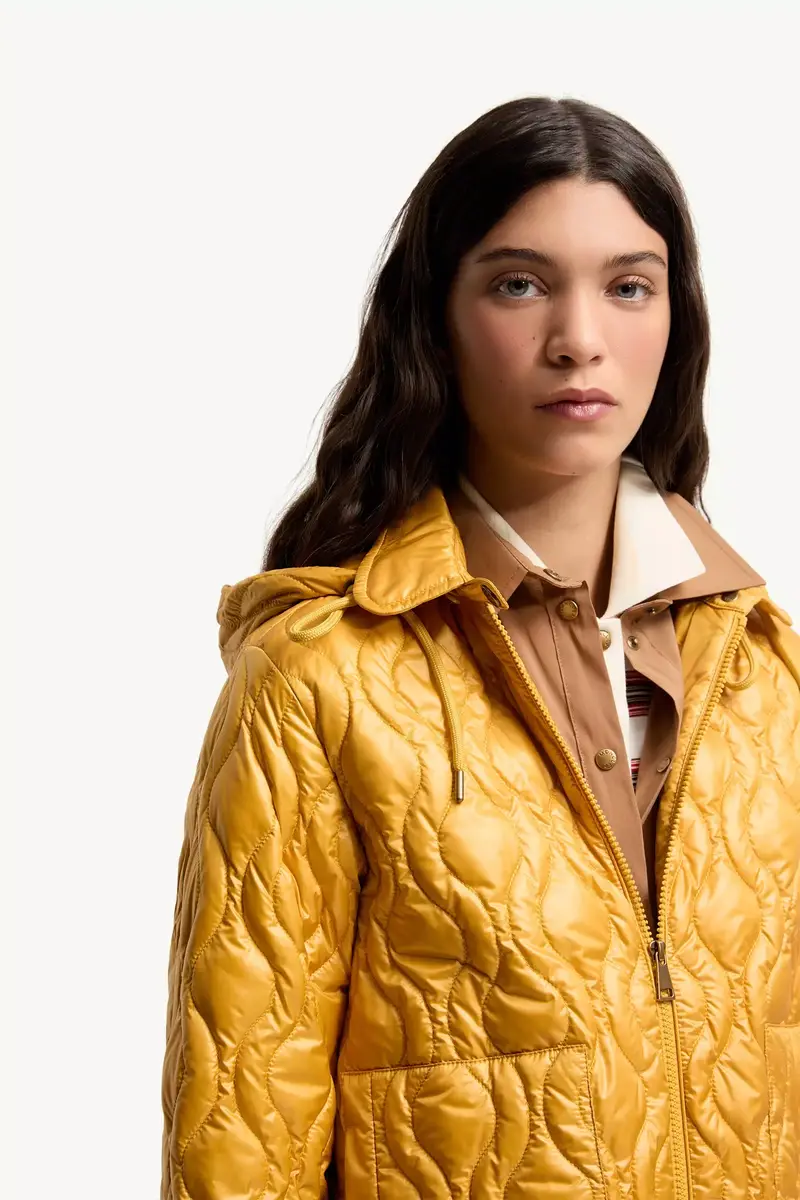 Moncler Balette Geometric Quilted Short Down Jacket | Thumbnail 8 Moncler Balette Geometric Quilted Short Down Jacket | Thumbnail 8