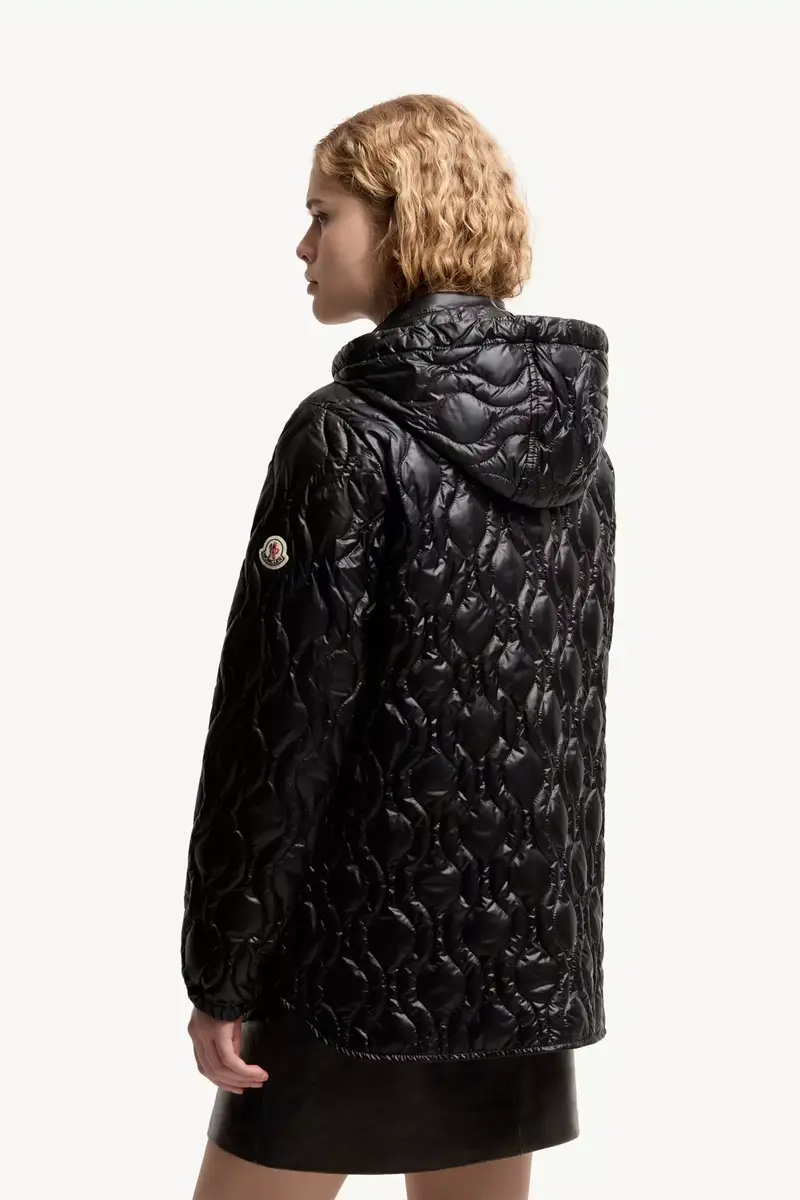 Moncler Balette Geometric Quilted Short Down Jacket | Thumbnail 6 Moncler Balette Geometric Quilted Short Down Jacket | Thumbnail 6