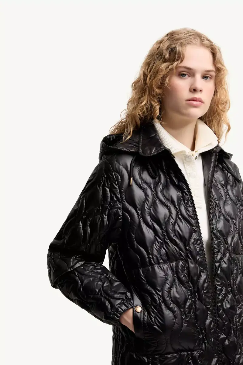 Moncler Balette Geometric Quilted Short Down Jacket | Thumbnail 7 Moncler Balette Geometric Quilted Short Down Jacket | Thumbnail 7