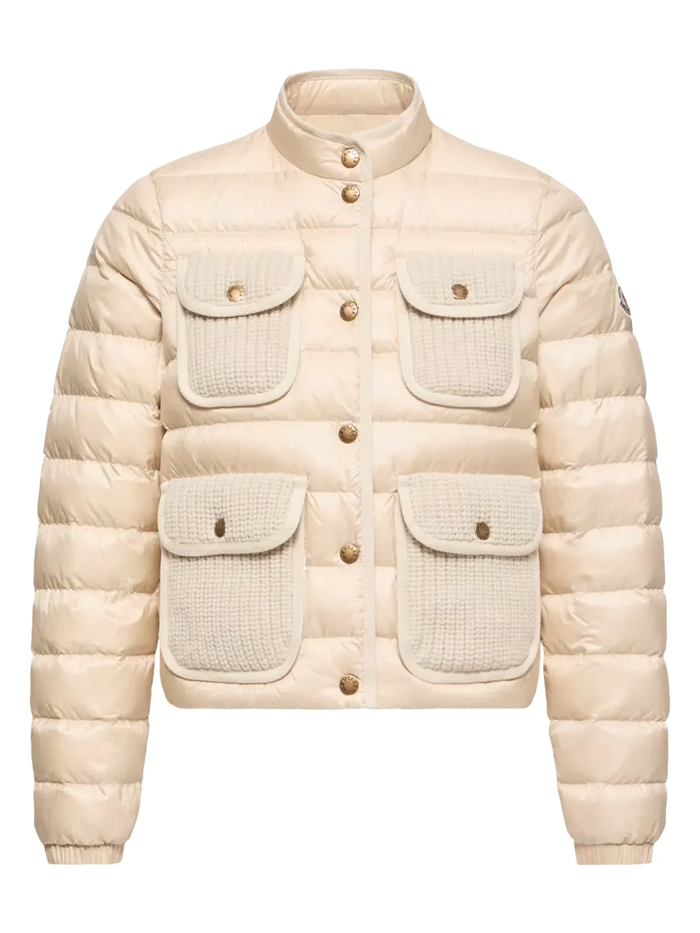 Furet Wool & Cashmere Trimmed Short Down Jacket