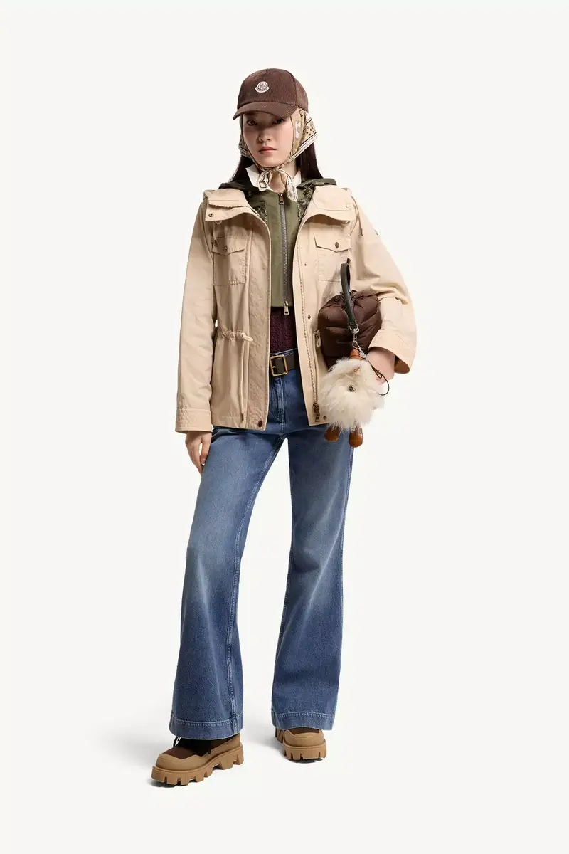 Moncler Serin Hooded Cotton Blend Parka | Thumbnail 3