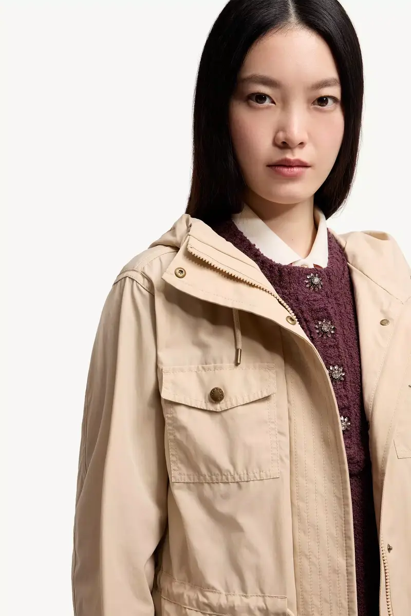 Moncler Serin Hooded Cotton Blend Parka | Thumbnail 7