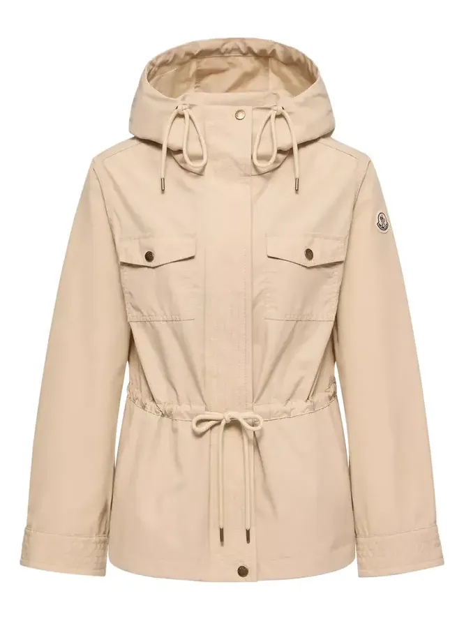 Serin Hooded Cotton Blend Parka Serin Hooded Cotton Blend Parka