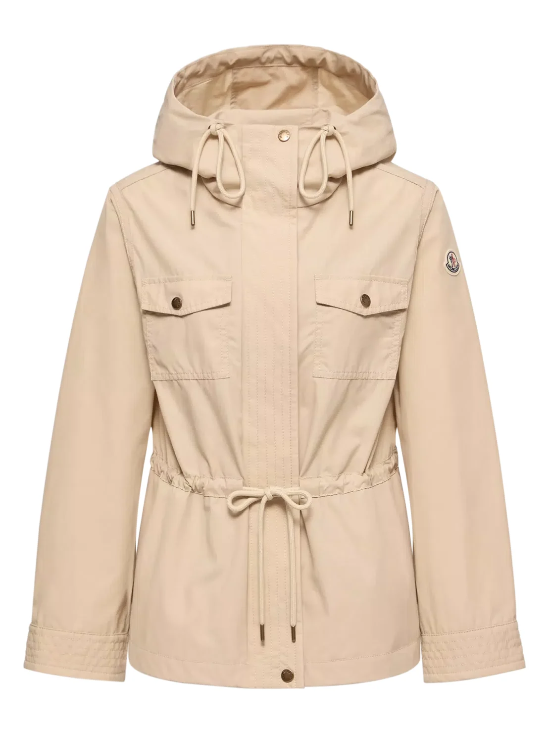 Moncler Serin Hooded Cotton Blend Parka