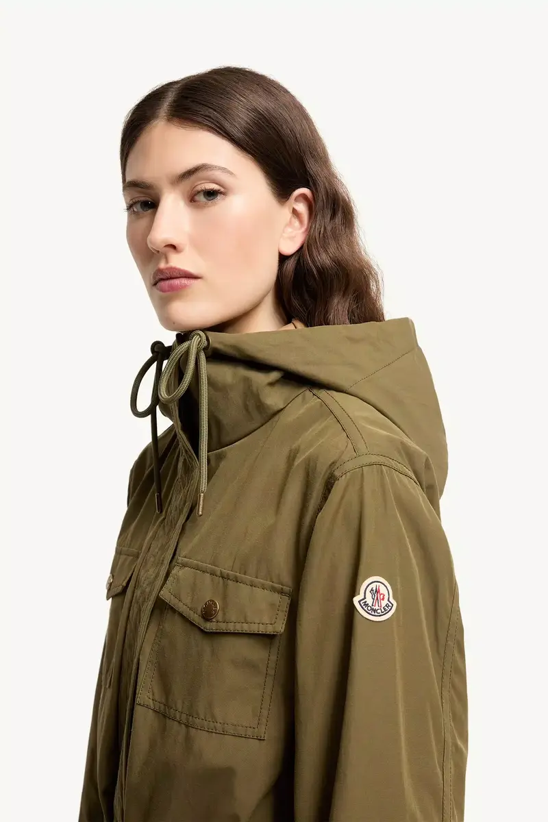 Moncler Serin Hooded Cotton Blend Parka | Thumbnail 4 Moncler Serin Hooded Cotton Blend Parka | Thumbnail 4