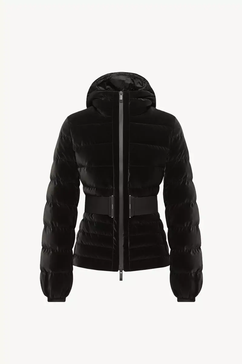 Moncler Gestuelle Belted Short Down Jacket | Thumbnail 2 Moncler Gestuelle Belted Short Down Jacket | Thumbnail 2