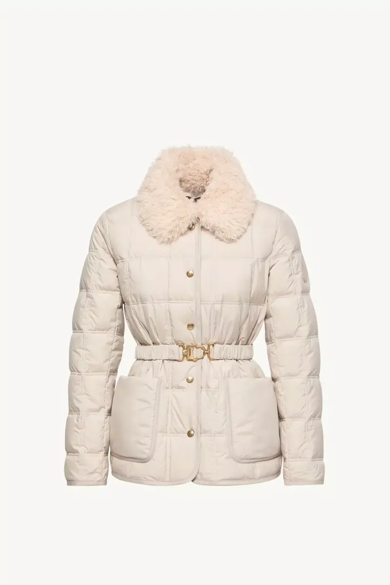 Moncler Cygnes Belted Short Down Jacket | Thumbnail 2 Moncler Cygnes Belted Short Down Jacket | Thumbnail 2