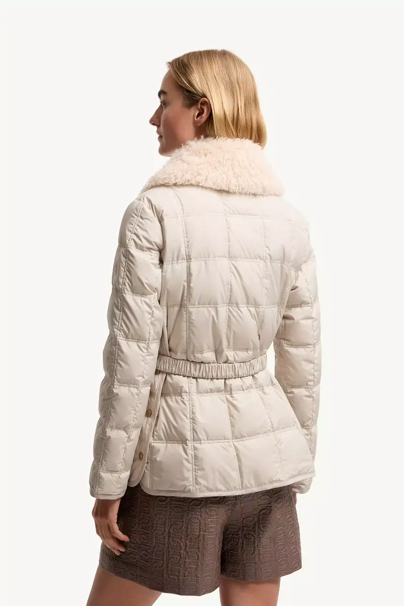 Moncler Cygnes Belted Short Down Jacket | Thumbnail 6 Moncler Cygnes Belted Short Down Jacket | Thumbnail 6