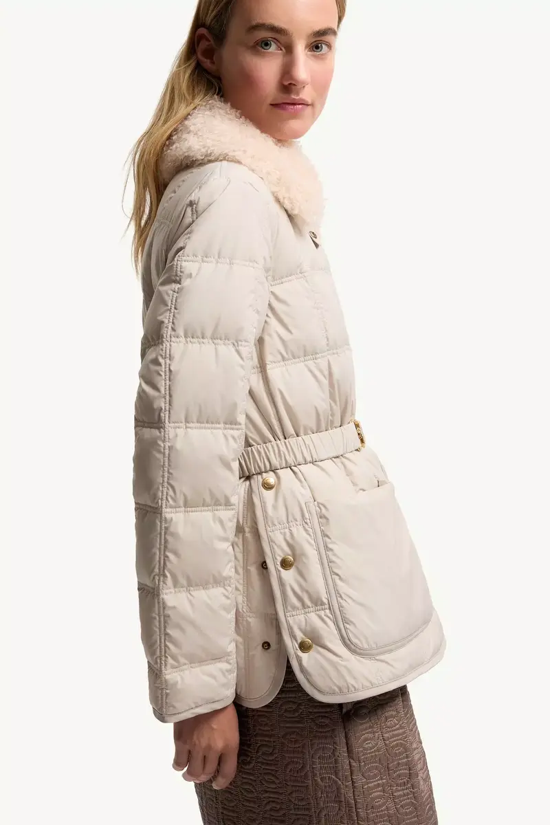 Moncler Cygnes Belted Short Down Jacket | Thumbnail 7 Moncler Cygnes Belted Short Down Jacket | Thumbnail 7