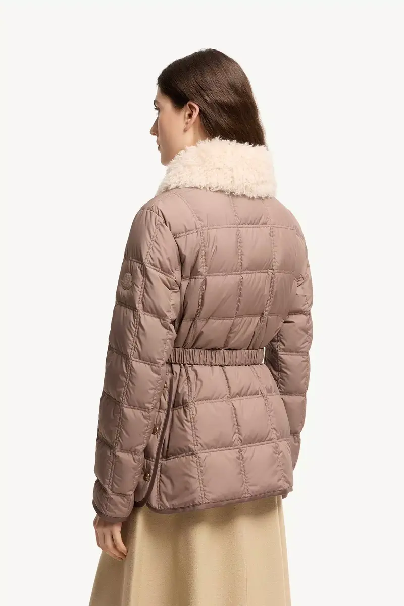 Moncler Cygnes Belted Short Down Jacket | Thumbnail 6 Moncler Cygnes Belted Short Down Jacket | Thumbnail 6
