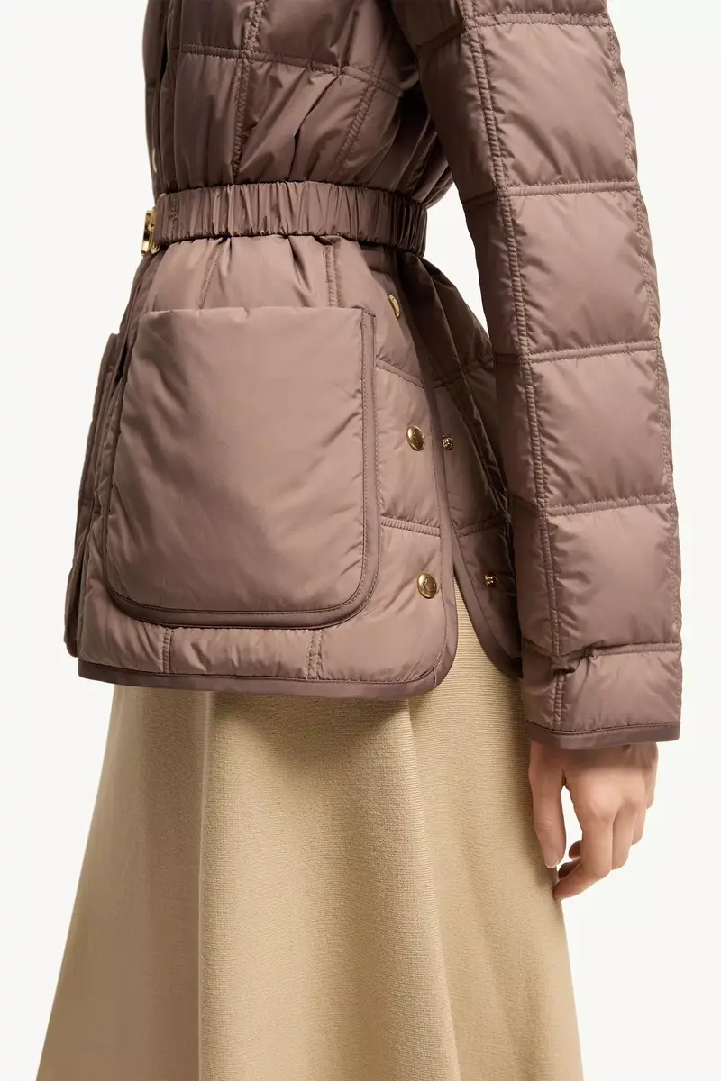 Moncler Cygnes Belted Short Down Jacket | Thumbnail 7 Moncler Cygnes Belted Short Down Jacket | Thumbnail 7