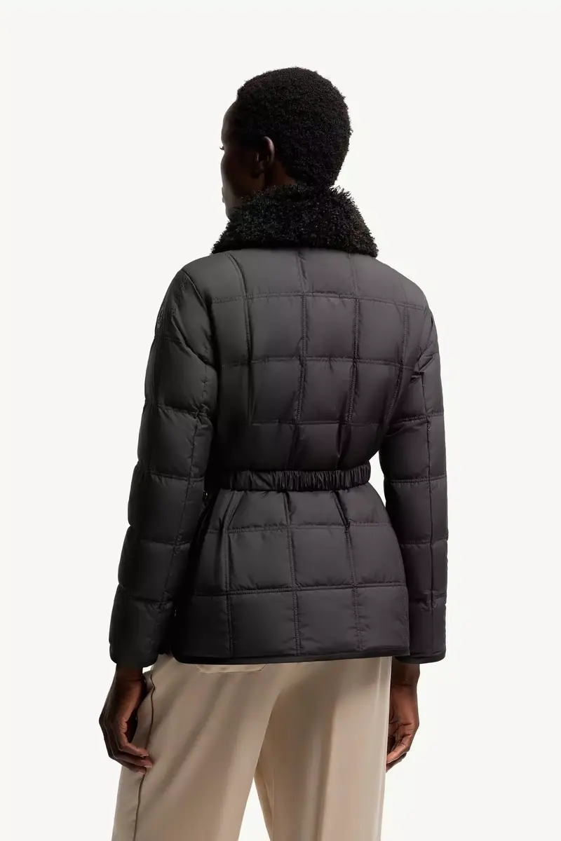 Moncler Cygnes Belted Short Down Jacket | Thumbnail 6 Moncler Cygnes Belted Short Down Jacket | Thumbnail 6