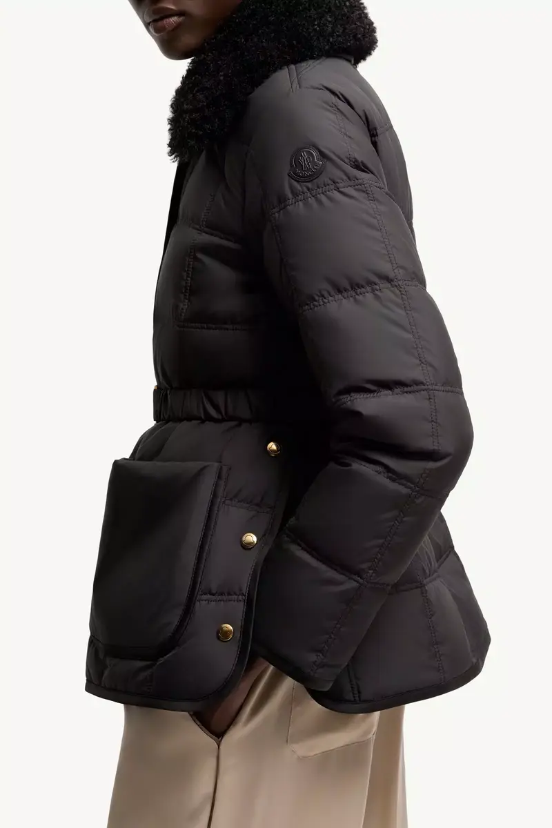 Moncler Cygnes Belted Short Down Jacket | Thumbnail 7 Moncler Cygnes Belted Short Down Jacket | Thumbnail 7