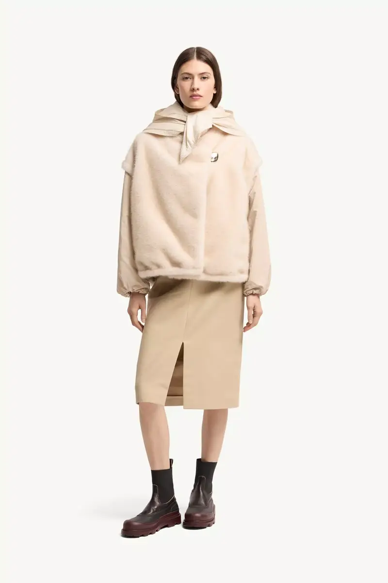 Moncler Chardonneret 2-in-1 Reversible Teddy Down Jacket | Thumbnail 3 Moncler Chardonneret 2-in-1 Reversible Teddy Down Jacket | Thumbnail 3