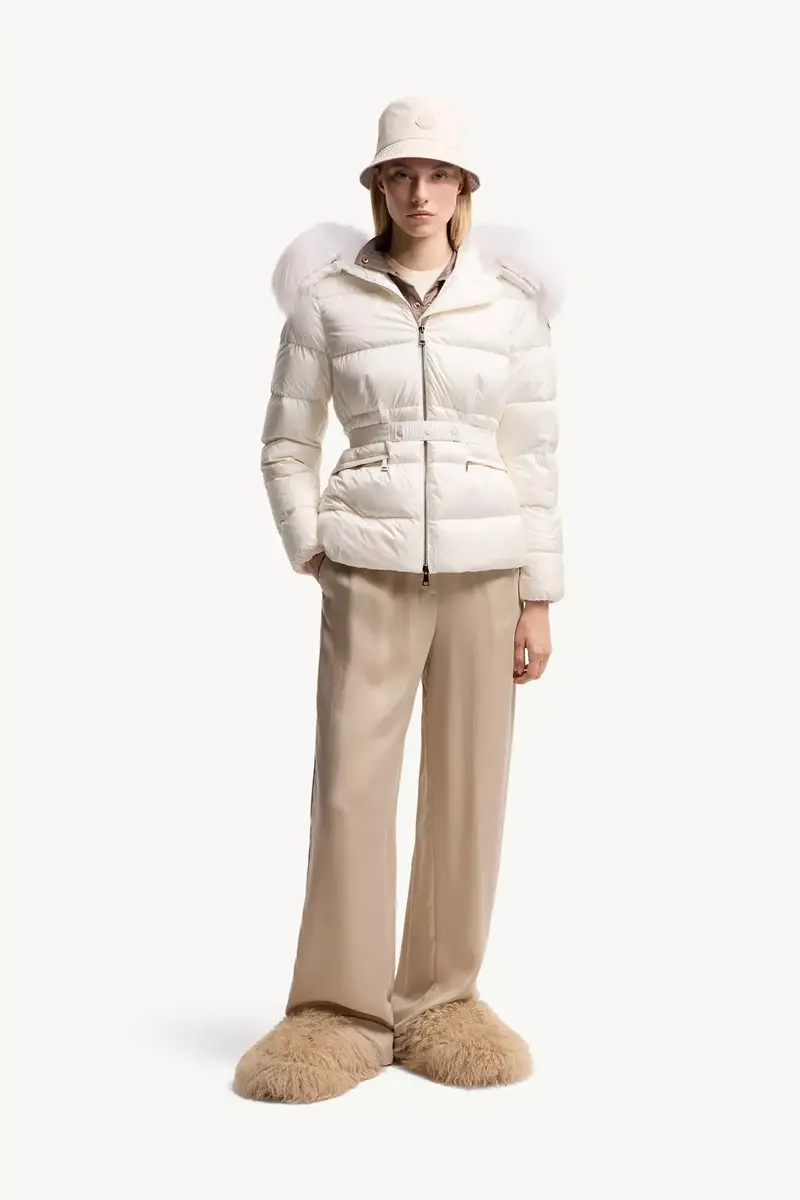 Moncler Boed Hooded Shearling-trimmed Short Down Jacket | Thumbnail 3 Moncler Boed Hooded Shearling-trimmed Short Down Jacket | Thumbnail 3