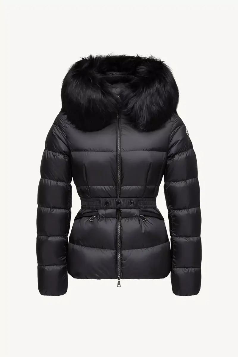 Moncler Boed Hooded Shearling-trimmed Short Down Jacket | Thumbnail 2 Moncler Boed Hooded Shearling-trimmed Short Down Jacket | Thumbnail 2