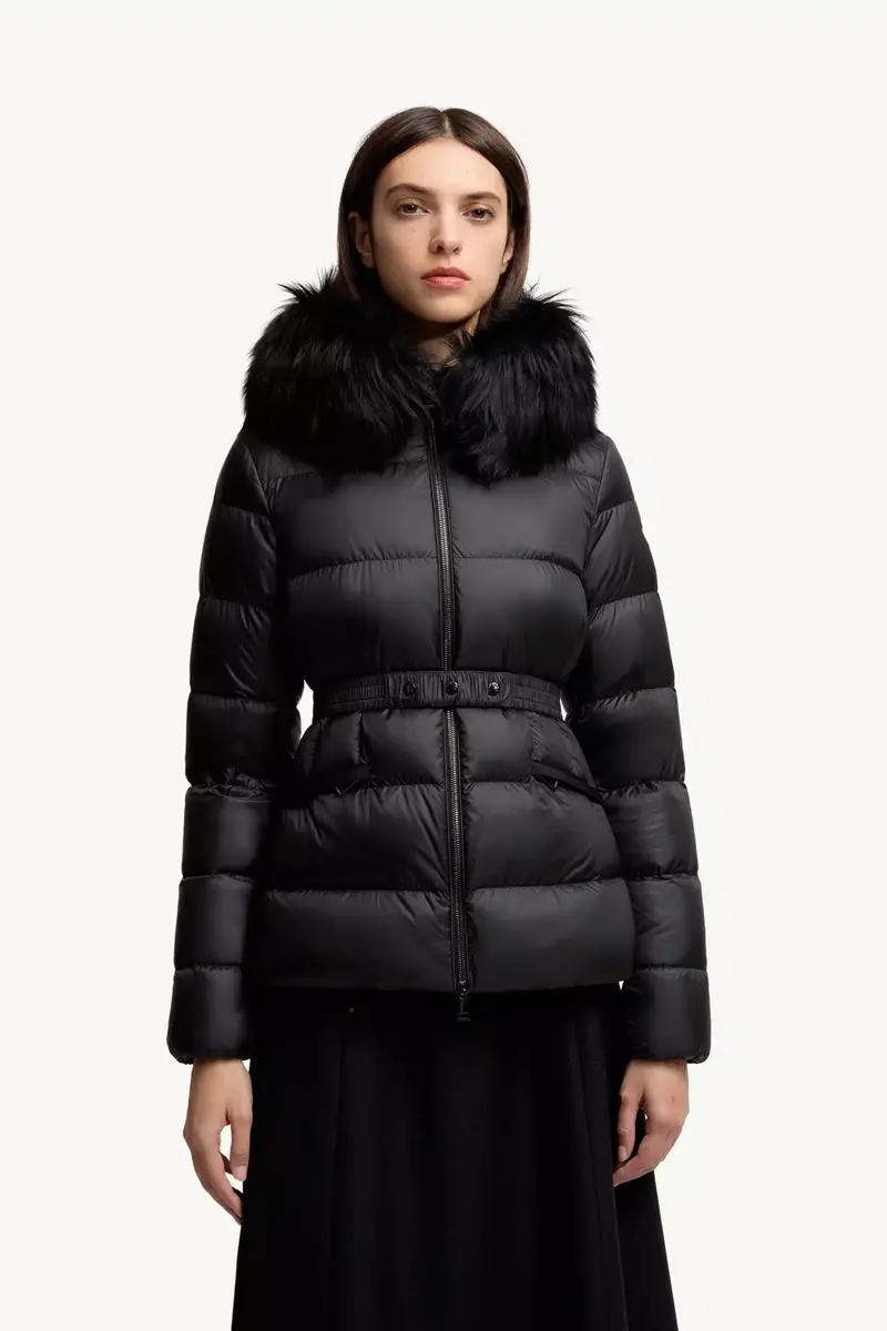 Moncler Boed Hooded Shearling-trimmed Short Down Jacket | Thumbnail 5 Moncler Boed Hooded Shearling-trimmed Short Down Jacket | Thumbnail 5