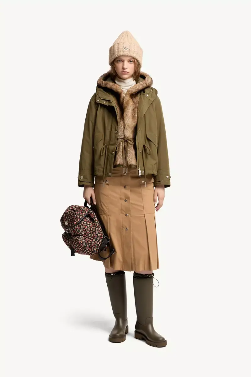 Moncler Effraie 3-in-1 Hooded Shearling Trimmed Down Parka | Thumbnail 3 Moncler Effraie 3-in-1 Hooded Shearling Trimmed Down Parka | Thumbnail 3