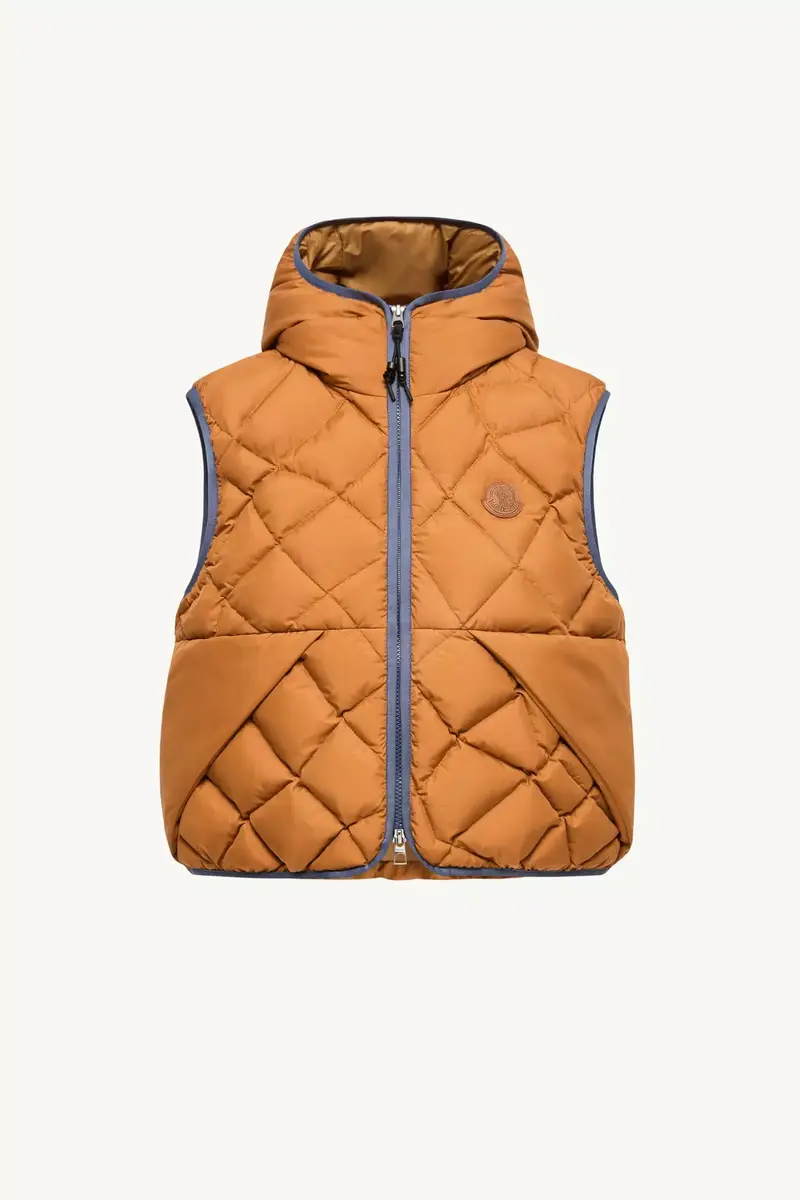 Moncler Armella Hooded Diamond-quilted Down Vest | Thumbnail 2 Moncler Armella Hooded Diamond-quilted Down Vest | Thumbnail 2