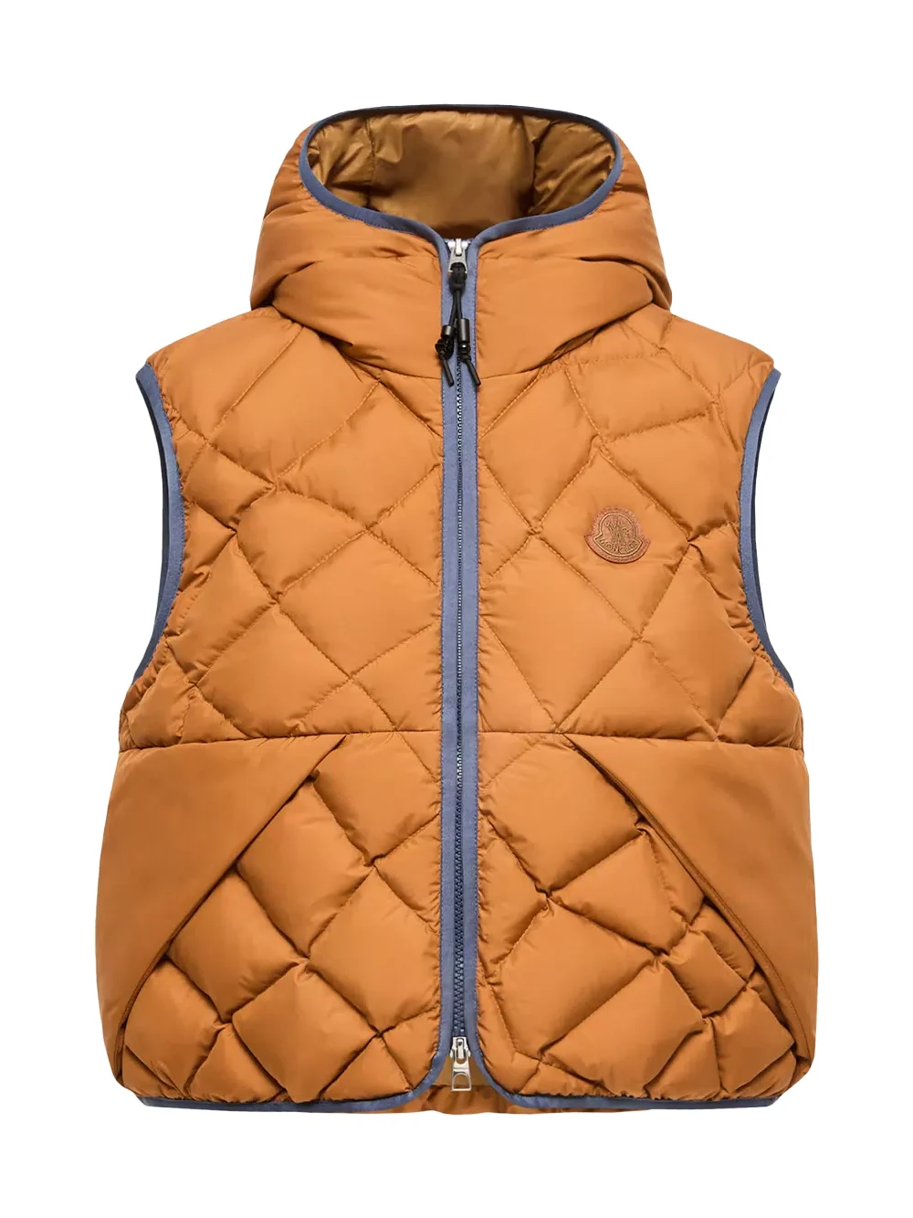 Moncler Armella Hooded Diamond-quilted Down Vest