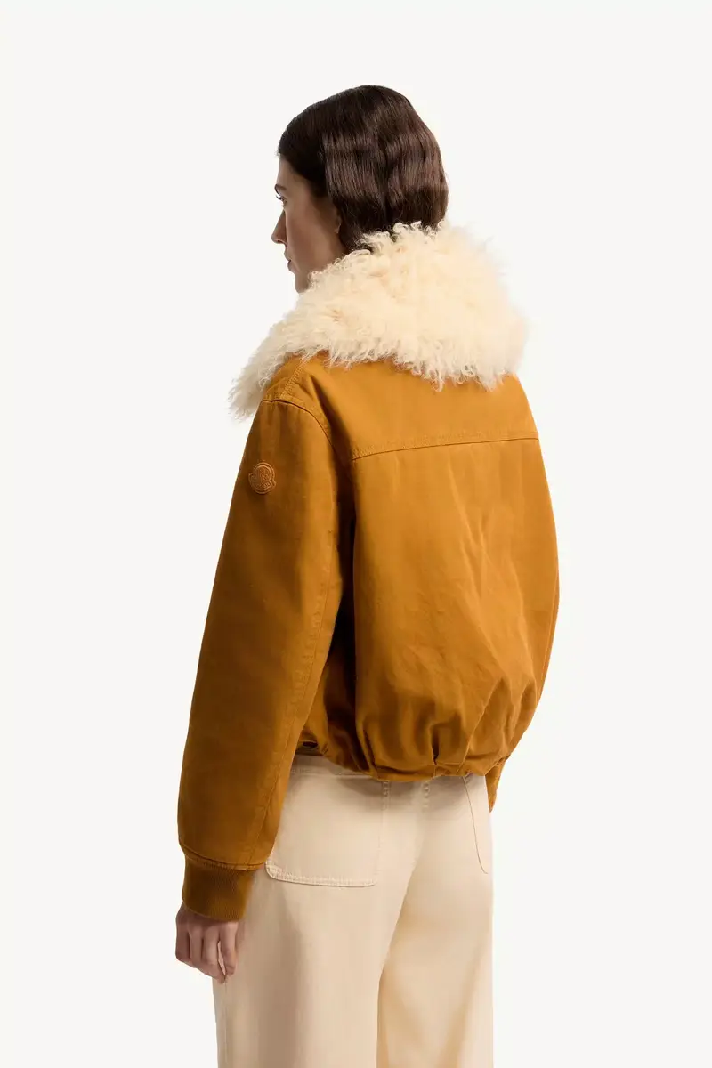 Moncler Gravio Shearling-trimmed Short Down Jacket | Thumbnail 6 Moncler Gravio Shearling-trimmed Short Down Jacket | Thumbnail 6