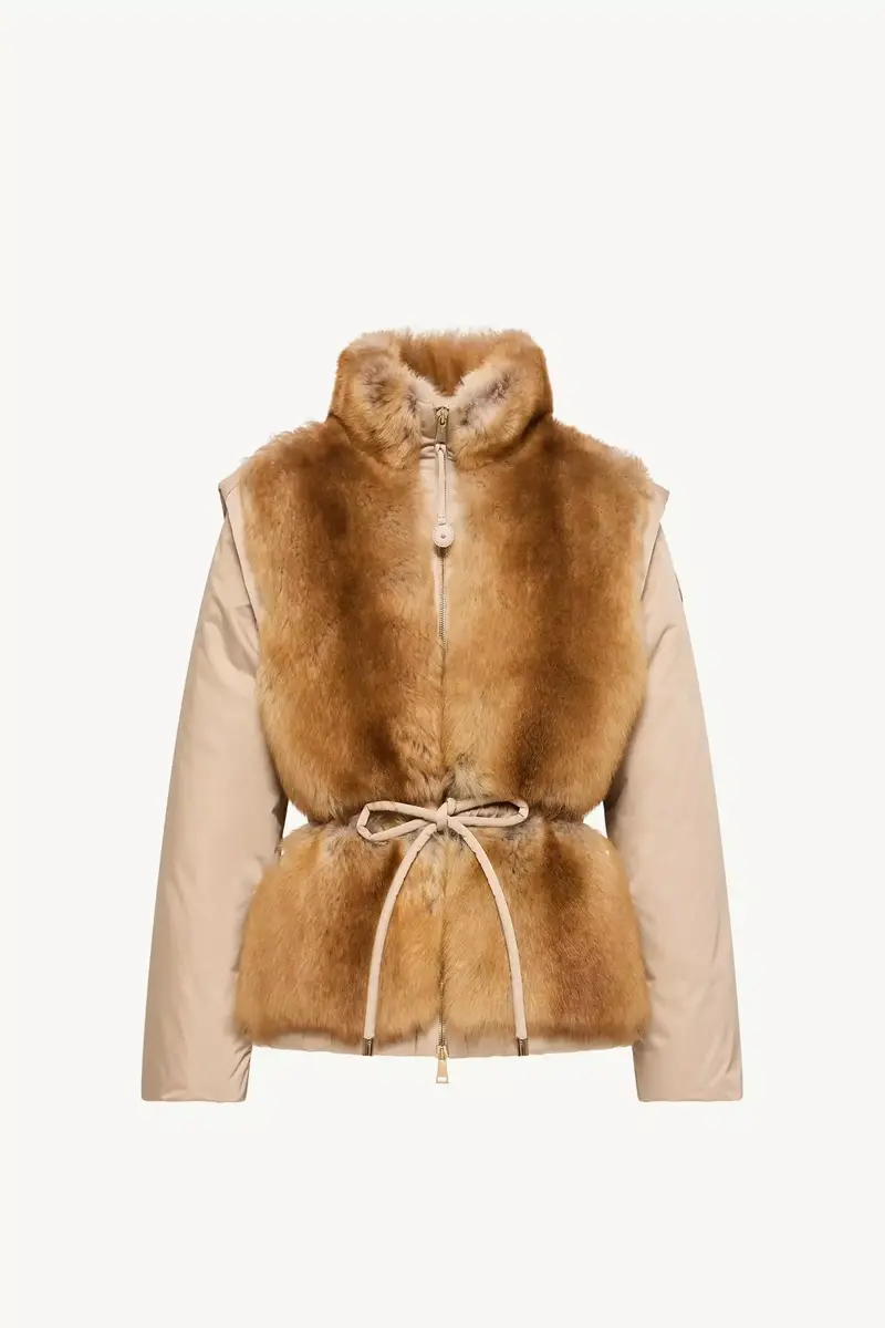 Moncler Blaireau 2-in-1 Shearling Down Jacket | Thumbnail 2 Moncler Blaireau 2-in-1 Shearling Down Jacket | Thumbnail 2