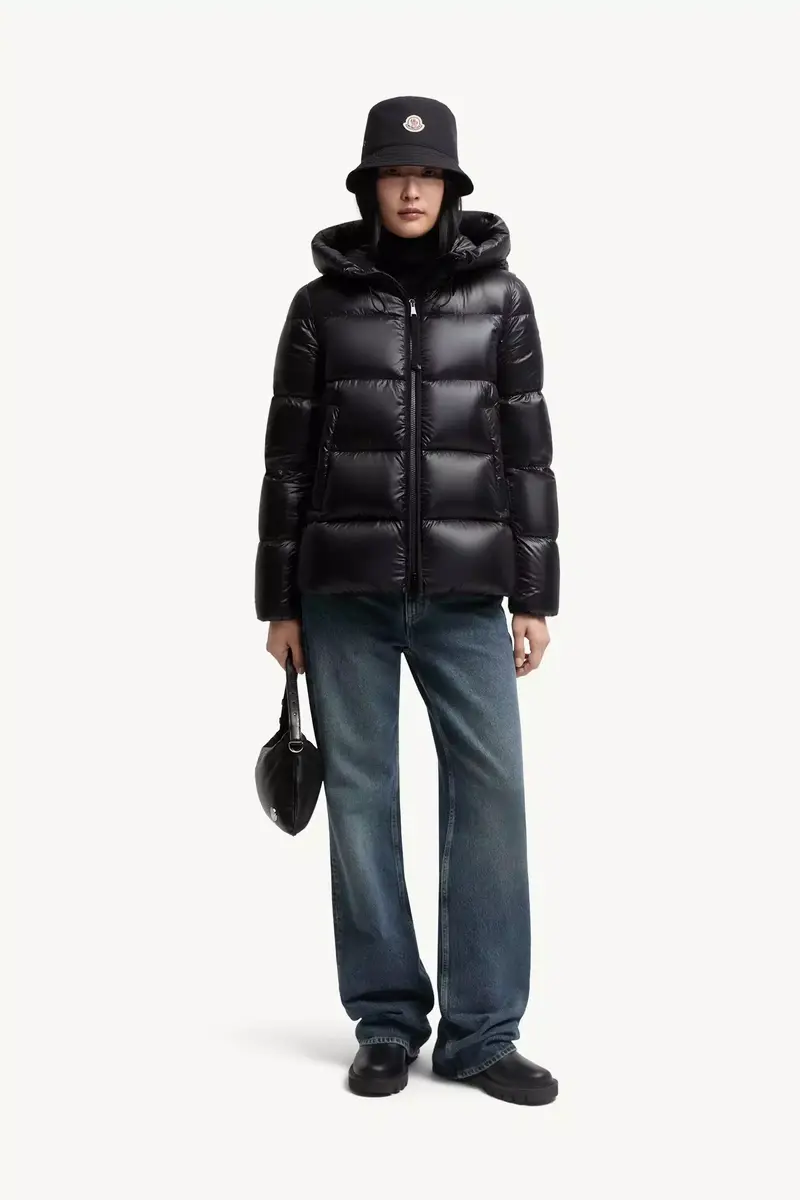 Moncler Serittes Hooded Short Down Jacket | Thumbnail 3 Moncler Serittes Hooded Short Down Jacket | Thumbnail 3
